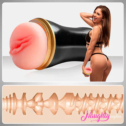 Vagina Shape Open Masturbator Super Soft